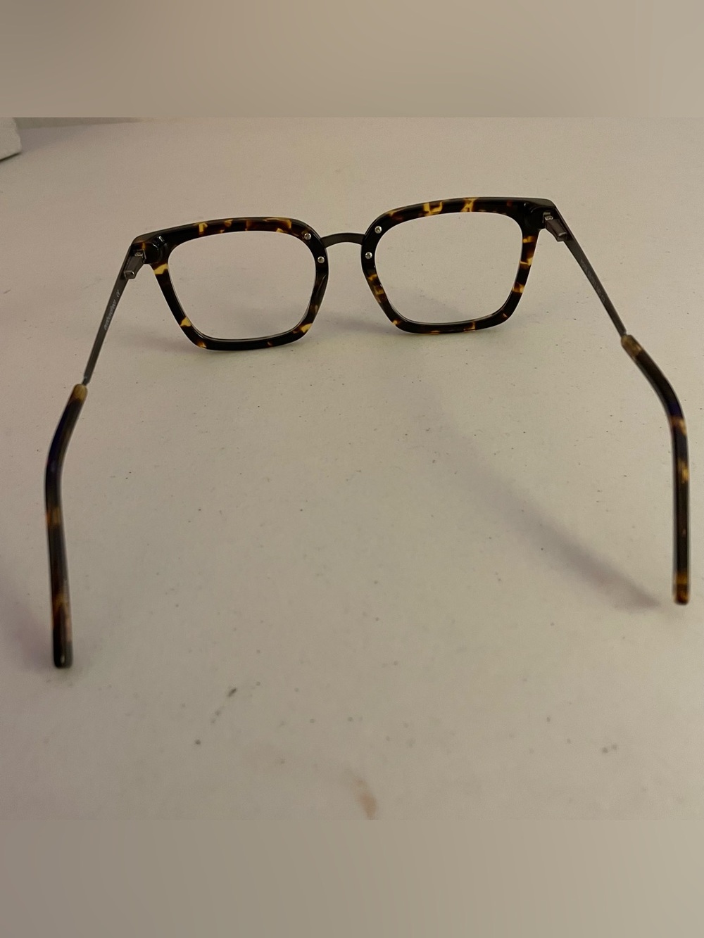 Eyebuydirect Poise Glasses Frame Only Square Tortoise Acetate & Metal Full-rim - Picture 6 of 11